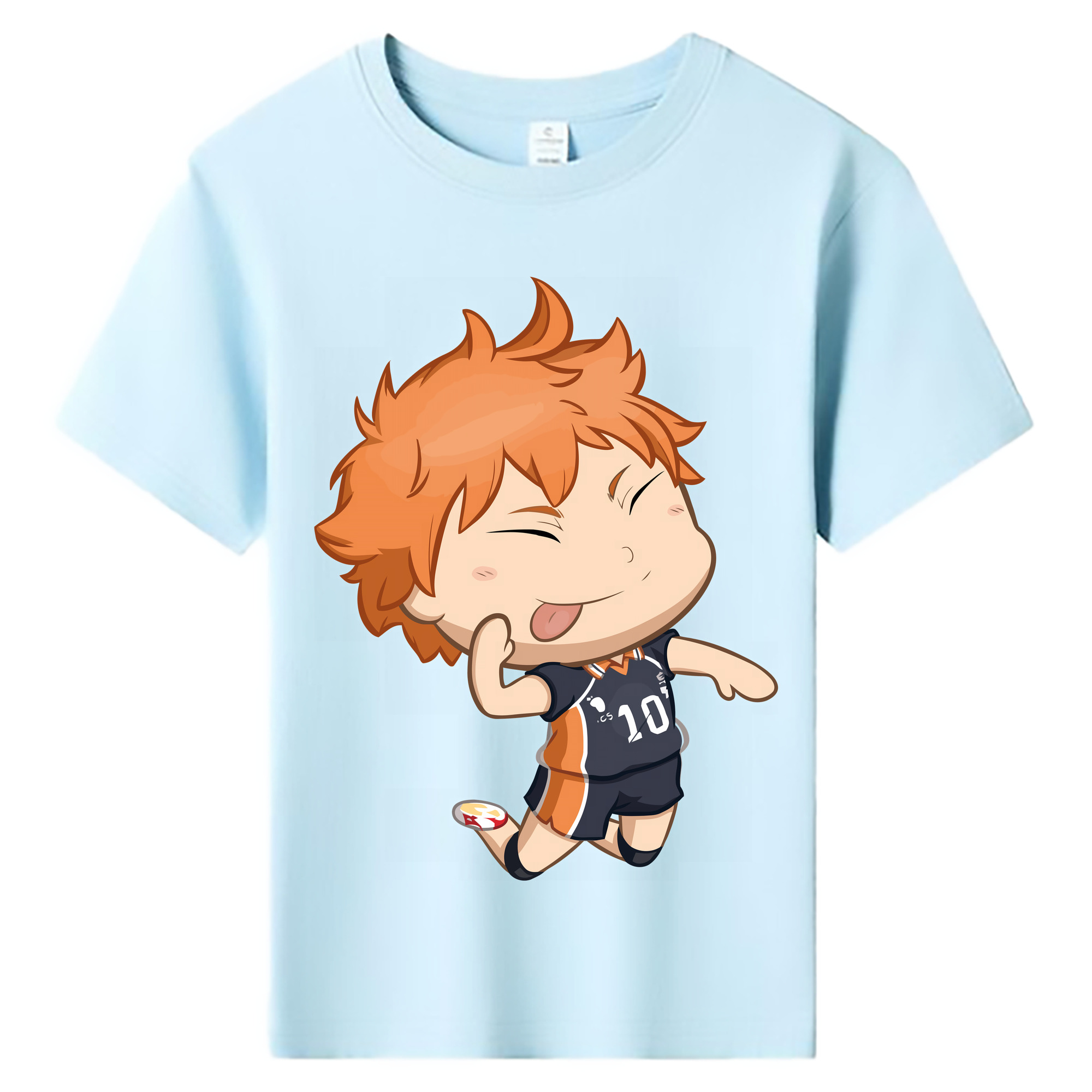（画像用） ハイキュー!! Haikyu!! 綿100％キッズTシャツ（フロントプリント）